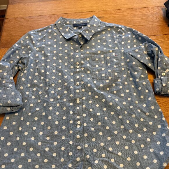 Tommy Hilfiger Poka Dot top - Picture 1 of 4